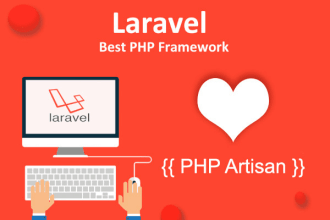 develop php, laravel, codeigniter web application