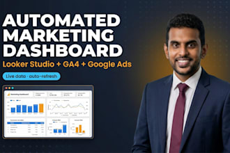 build a looker studio marketing dashboard from ga4 or your data