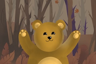 draw childrens book arts with ai and hand