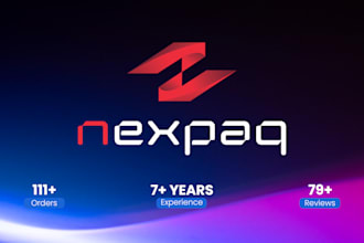 futuristic 3d logo design with depth and gradients