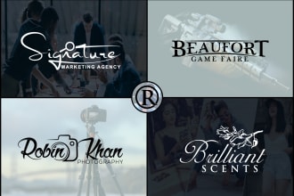 design  signature, wordmark, lettermark, luxury  logo