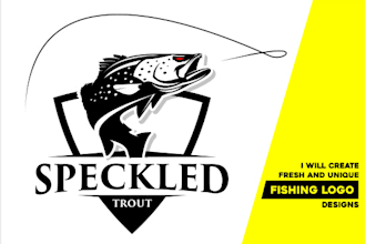 do fresh and unique fishing logo