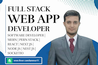 be your software developer mern stack developer full stack or web app developer