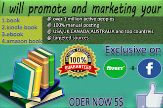 share and promote your ebook on social media