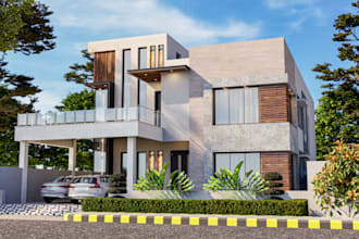 do house exterior, interior, sketchup or 3ds max models with renders