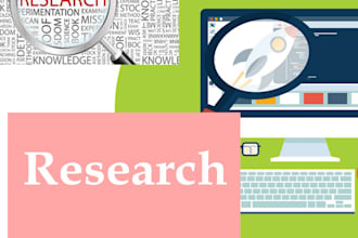 research and write a summary of a topic