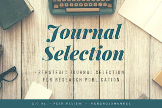 find the best suited journal for your article publication