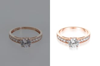 do professional jewelry images retouching and editing