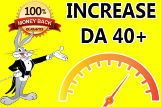 increase moz domain authority da 40 plus