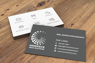 design professional business and visiting cards to elevate your brand identity