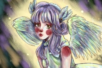 do digital sketch original or fanart