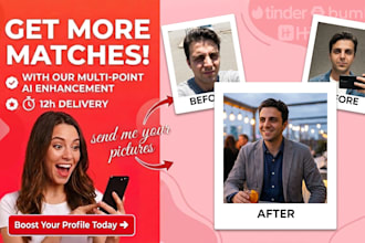 create realistic ai photos for tinder, hinge, bumble and dating profile