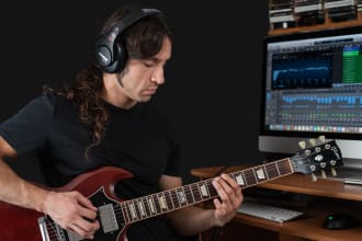 be your rock and metal guitarist for your song