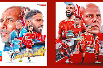 design a bold and professional sports poster