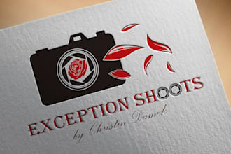 design an unique and professional photography logo
