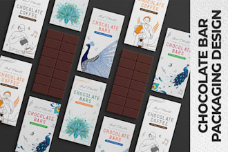 design awesome chocolate bar packaging