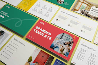design master template with powerpoint and google slide