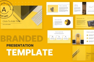 design master template with powerpoint and google slide