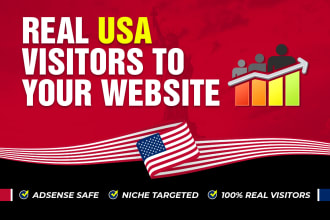 bring USA targeted daily visitors to your website