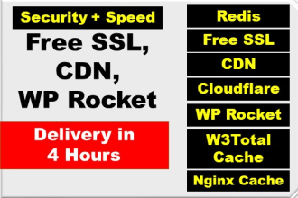 install cloudflare, lets encrypt SSL on your website and improve site speed