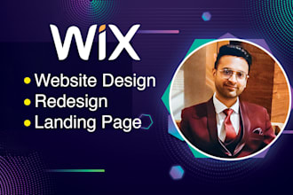 do wix website design or wix redesign with SEO