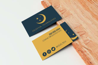 develop your modern business card and stationary