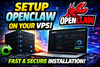 setup openclaw on your vps, windows or mac ready to use