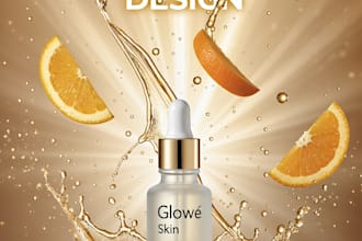 design luxury skincare social media posts that stop the scroll