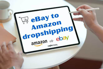 do amazon to ebay dropshipping listing