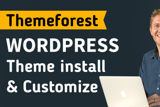 do themeforest wordpress envato theme installation, customization, demo import