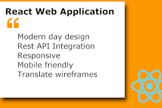 do reactjs web application