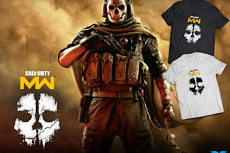 design call of duty t shirts