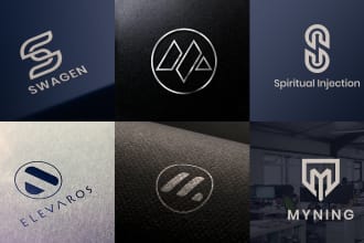 design monogram or initial letter logo for your business