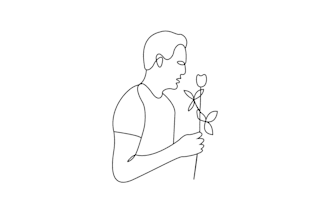 do continuous one line art illustration