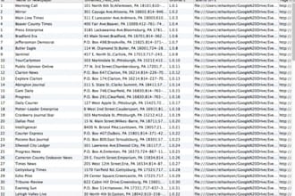 scrape data from one website