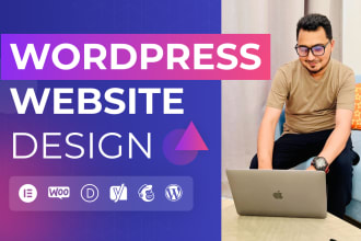 do wordpress website design or redesign and build business website