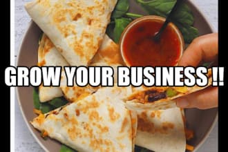 create  professional healthy  recipes for your food blog