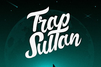 create a customized hand lettering signature logo