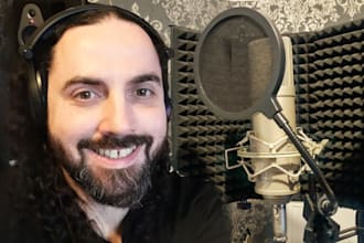 record a british english voice over