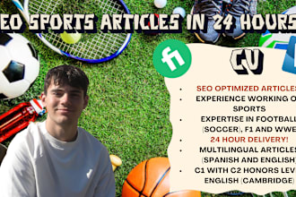 write engaging sports articles for your blog