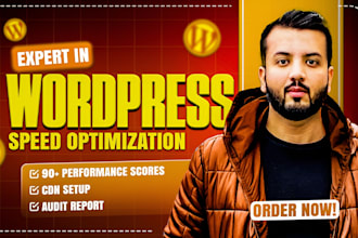 increase website speed and do wordpress optimization for pagespeed