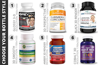put your logo, picture, or label on a Pill Bottle