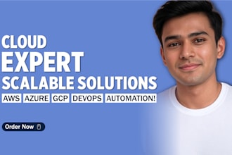 be your devops AWS, azure, gcp developer, consultant and architect