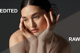 do professional , creative photoshop editing and retouching