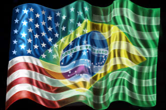 transcribe 5 min audio from portuguese to english