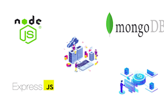 be your backend developer for node js mongodb restful API