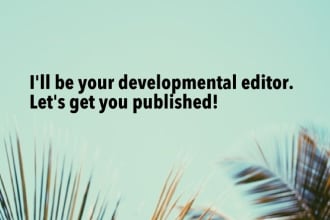 be your developmental book editor