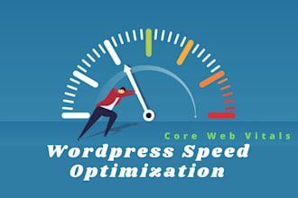 do wordpress core web vitals and fix cls, lcp, fcp