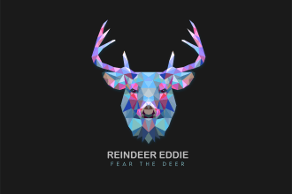 design a modern polygonal or geometric logo in 24hrs