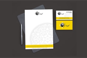 design your business cards, letterhead and stationery